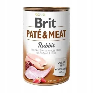 Brit Pate&Meat Rabbit Królik 400 g