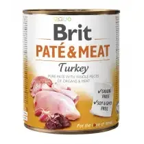 BRIT PATE&MEAT TURKEY 800 g