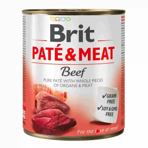 BRIT pies Pate & Meat Beef 800g