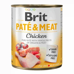 BRIT pies Pate & Meat Chicken 800g