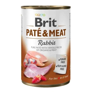 BRIT pies Pate & Meat Rabbit 400g