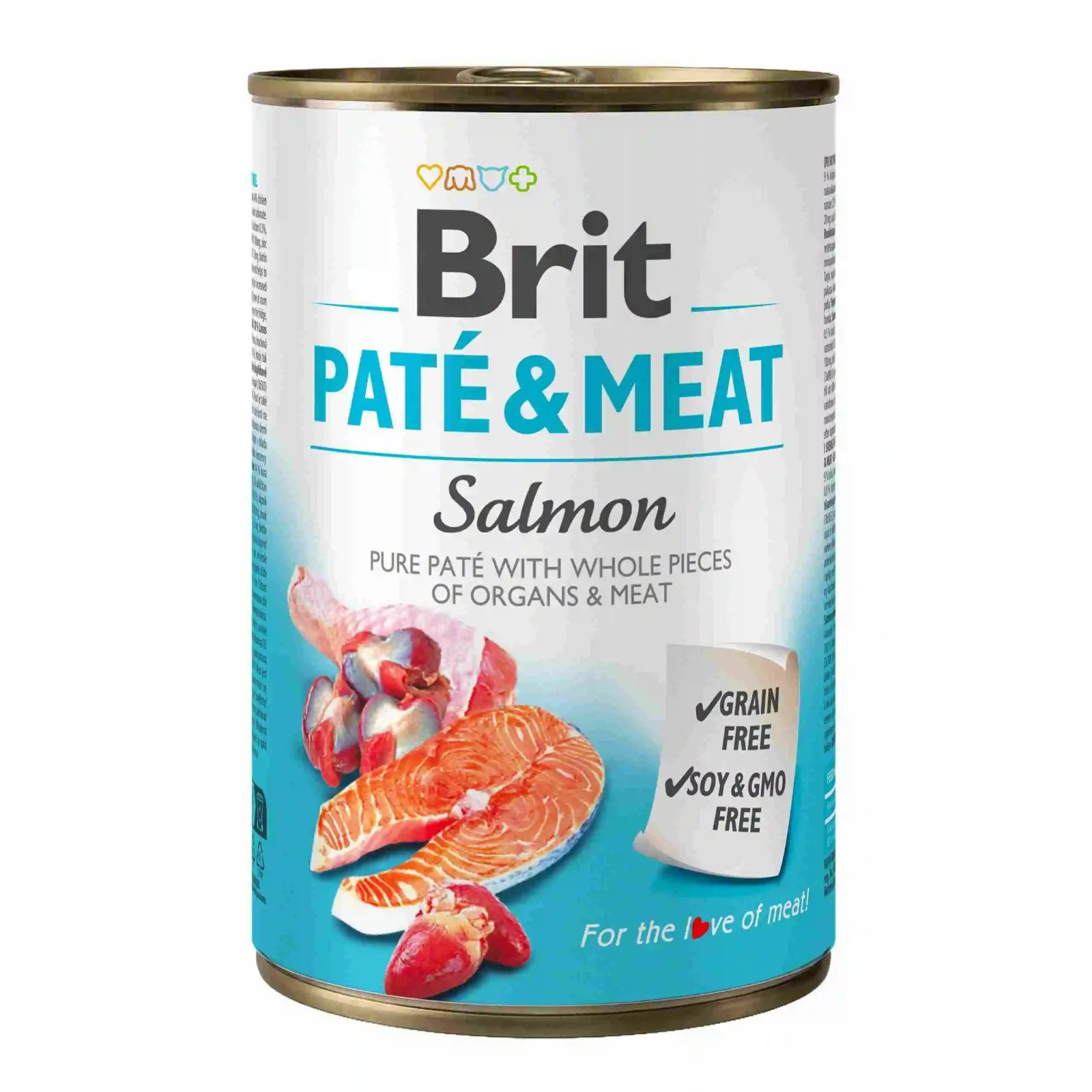 BRIT pies Pate & Meat Salmon 400g