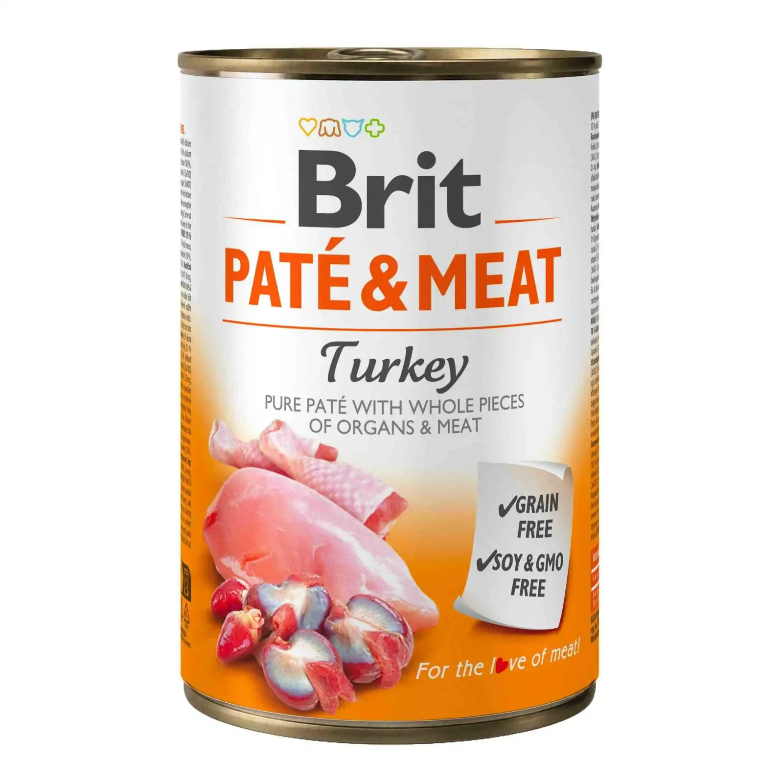 BRIT pies Pate & Meat Turkey 400g