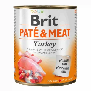 BRIT pies Pate & Meat Turkey 800g