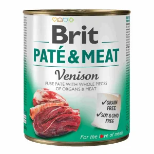 BRIT pies Pate & Meat Venison 800g