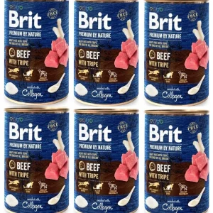 Brit Premium by Nature Beef with Tripe 6x400g