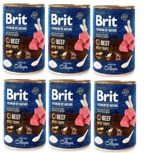 Brit Premium by Nature Beef with Tripe 6x800g