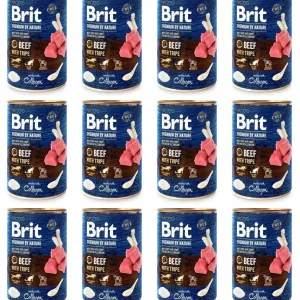 Brit Premium By Nature Beef Wołowina 12 x 400 g