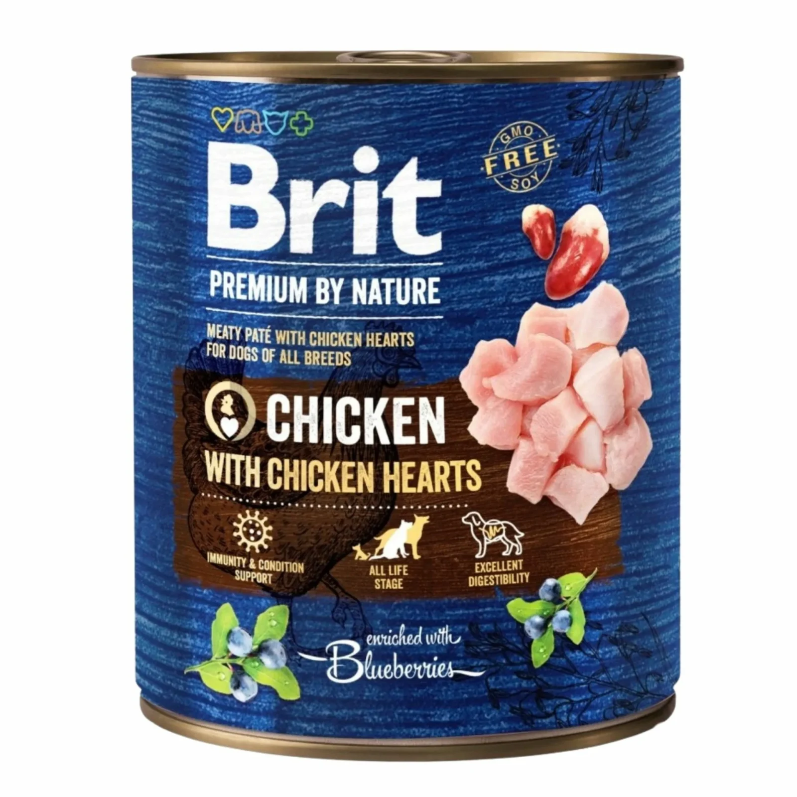 BRIT PREMIUM BY NATURE Chicken&Hearts - Image 2