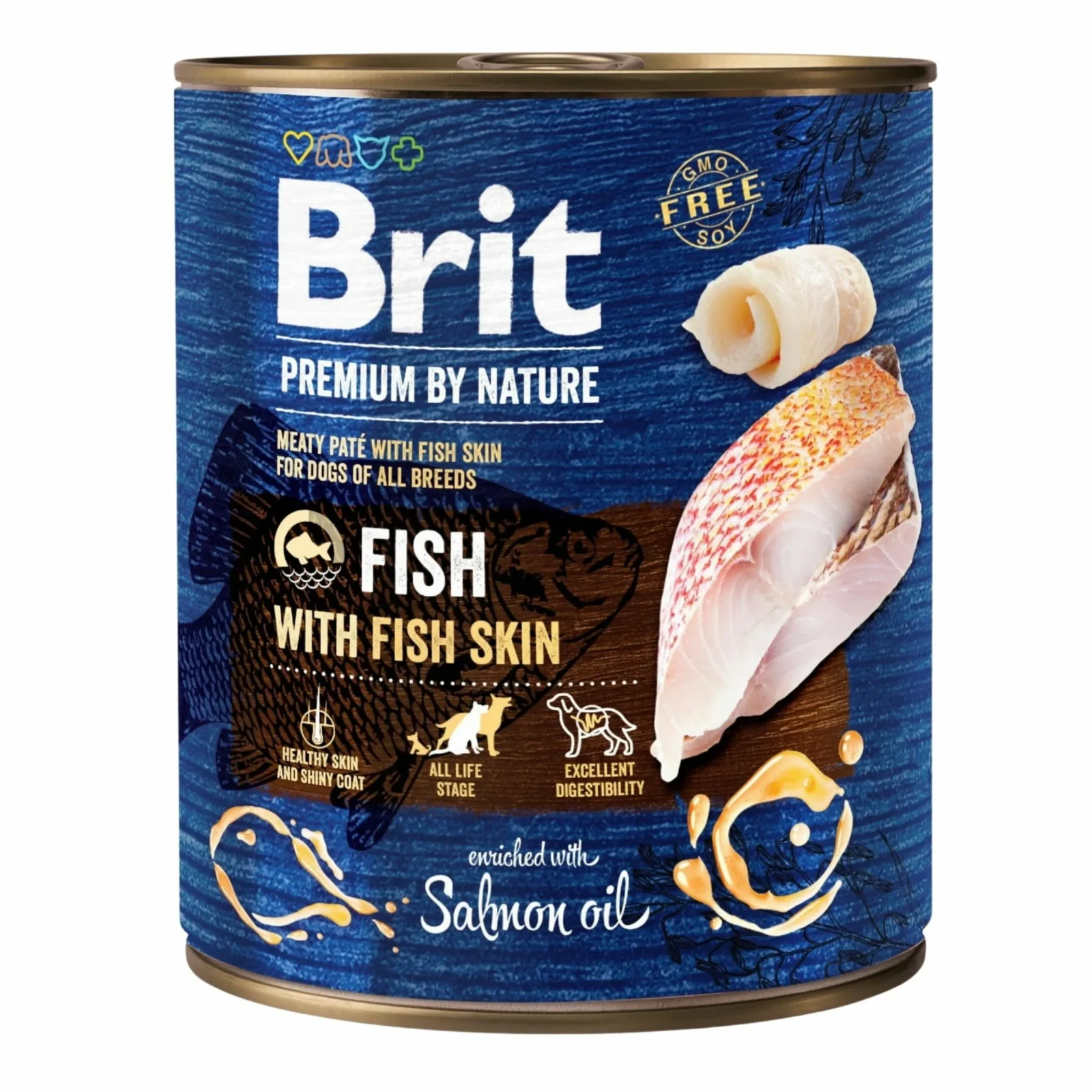 BRIT PREMIUM BY NATURE Fish&Fish Skin - Image 2