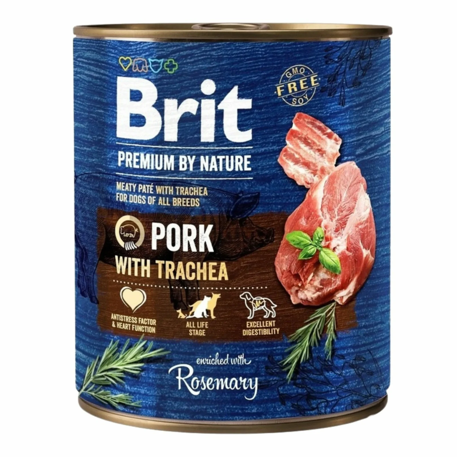 BRIT PREMIUM BY NATURE Pork&Trachea - Image 2