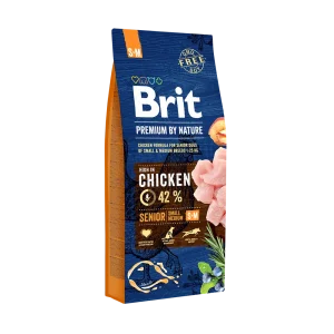 BRIT Premium By Nature Senior S+M 15kg