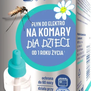 BROS - płyn do elektro na komary dla dzieci od 1 roku życia 60 nocy