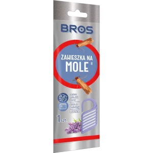 BROS Zawieszka na mole odzieżowe, ubraniowe lawendowa 1 szt.