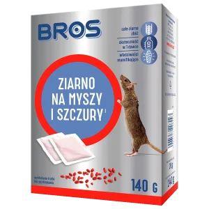BROS - ziarno na myszy i szczury 140g