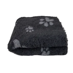 BUBA Dry Bed 28 mm 100×75 cm grafitowy w łapki – legowisko dla psa
