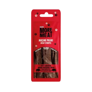 BUBAlicious More Meat paski 70g dzik jabłko algi