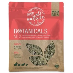 Bunny All Nature Botanicals Maxi Mix, liście malin i kwiaty chabru ► Zamów teraz ✔