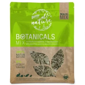 Bunny All Nature Botanicals Maxi Mix, liście mięty pieprzowej i kwiaty rumianku ► Zamów teraz ✔