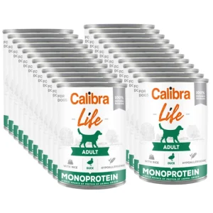 CALIBRA Dog Life Adult Duck with Rice 24x400g
