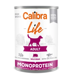 CALIBRA Dog Life Adult Wild boar with cranberries 400g