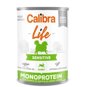CALIBRA DOG LIFE SENSITIVE RABBIT 400 G 126329