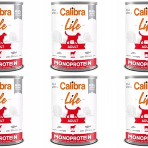 Calibra Life Dog Monoprotein Beef 6 x 400 g