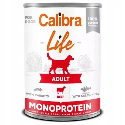 Calibra Life Dog Monoprotein Beef 6 x 400 g - Image 2