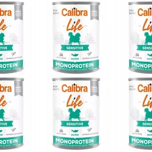 Calibra Life Dog Monoprotein Salmon 6 x 400 g