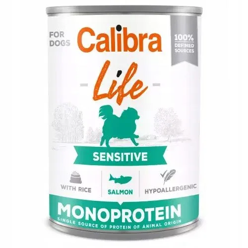 Calibra Life Dog Monoprotein Salmon 6 x 400 g - Image 2