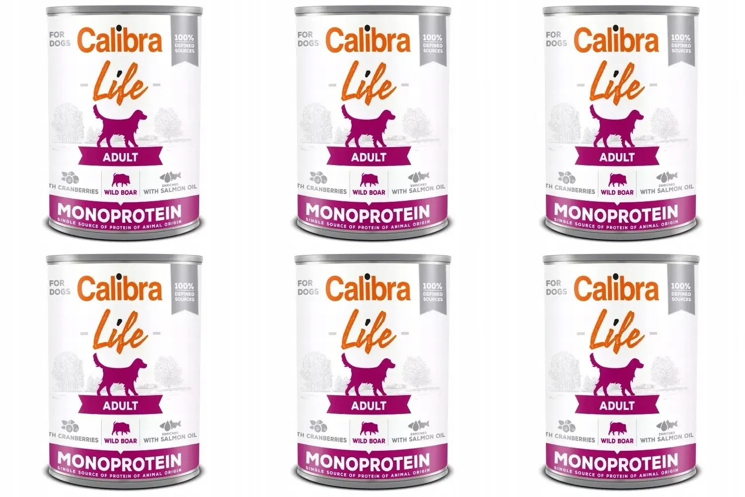 Calibra Life Monoprotein Wild Boar 6 x 400g