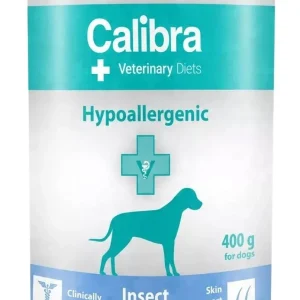 Calibra Veterinary Diet Dog Hypoallergenic Insect & Salmon 400g mokra karma