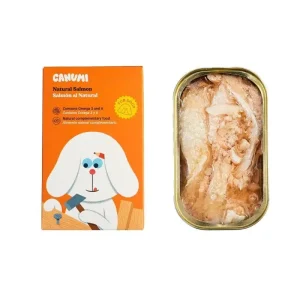 Canumi naturalne filety z makreli dla psa - naturalny przysmak i karma uzupełniająca dla psa - 90g