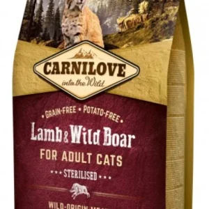 CARNILOVE Cat Lamb & Wild Boar Sterilised 6kg