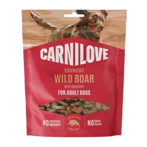 Carnilove Crunchy Snack Dzik z Dziką Różą 200 g