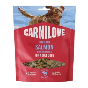 Carnilove Crunchy Snack Łosoś z Jagodami 200g