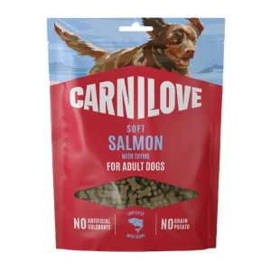 Carnilove Soft Snack łosoś z tymiankiem small bite 200 g