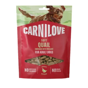 Carnilove Soft Snack przepiórka z oregano 200g