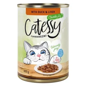Catessy Kawałeczki w sosie i galarecie, 12 x 400 g ► Zamów teraz ✔