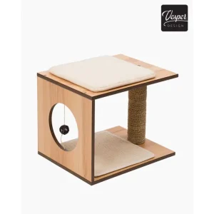 Catit Drapak Catit Vesper V-Stool, 38 x 48 x 13 cm, orzechowy