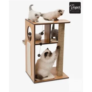 Catit Drapak Catit Vesper V-Stool Large, 11.5 x 76 x 50 cm, orzechowy