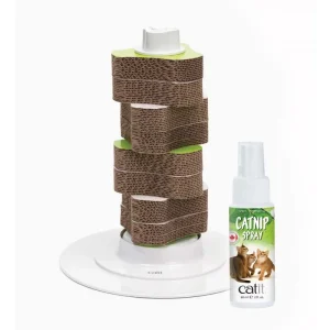 Catit Drapak kartonowy Catit Senses 2.0 + Spray z kocimiętką (CH-7598) GRATIS