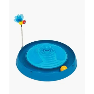 Catit Tor Catit Play ‘n Scratch z masażerem z kocimiętką, 4 x 36 x 39,5 cm, niebieski