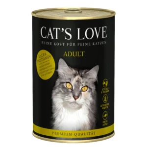 CAT’S LOVE Cielęcina Z Indykiem I Kocimiętką 400g