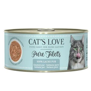 CAT’S LOVE Filet Pur Huhn – filety z łososia 100g