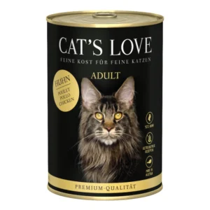 CAT’S LOVE Huhn Kurczak Z Pokrzywą 400g