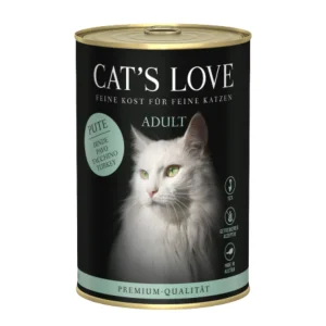 CAT’S LOVE Pute Indyk Z Tymiankiem 400g