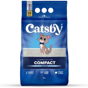 Catsby Compact bezzapachowy 5l żwirek bentonitowy