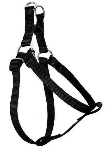 CHABA Szelki taśma regulowane nr 2 – obwód 50cm czarne