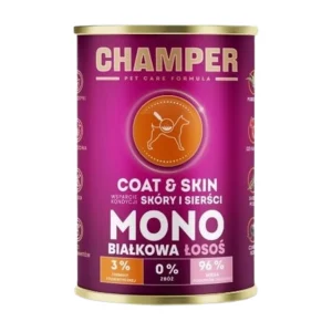 Champer Coat&Skin Mokra Karma Dla Psa Łosoś 400g